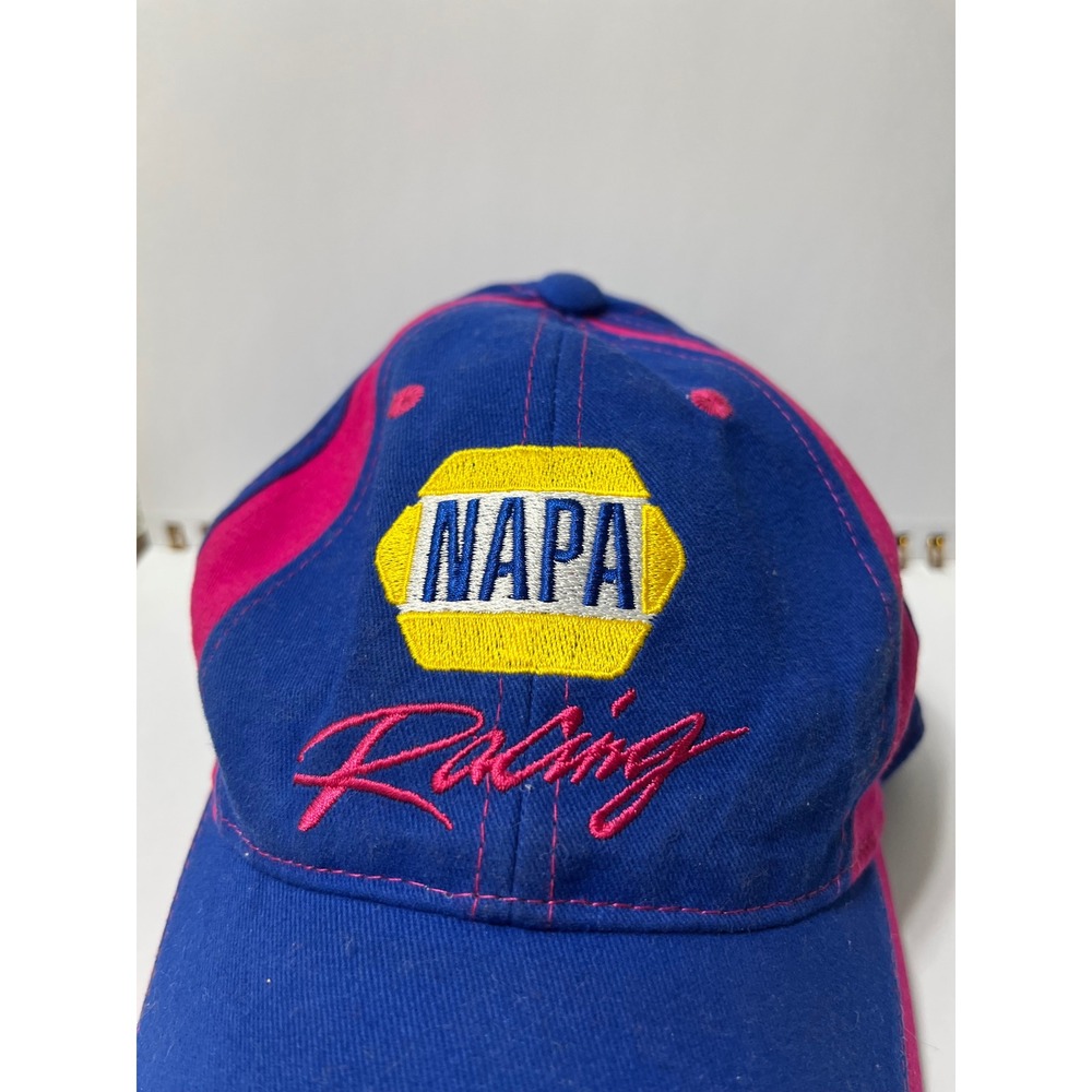 NAPA Racing All Out for the Cure‎ Hat Blue Pink Martin Truex Jr Ron Capps Cap